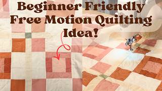 Lazy Daisy Free Motion Quilting Tutorial! YOU CAN DO IT!!!