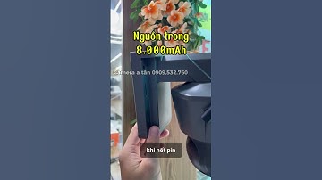 Camera năng lượng mặt trời không cần dây điện không cần wifi sử dụng sim 4G #camera #cameraatan