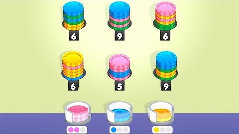 Coin Sort Puzzle! (by Virtual Projects) IOS Gameplay Video (HD)