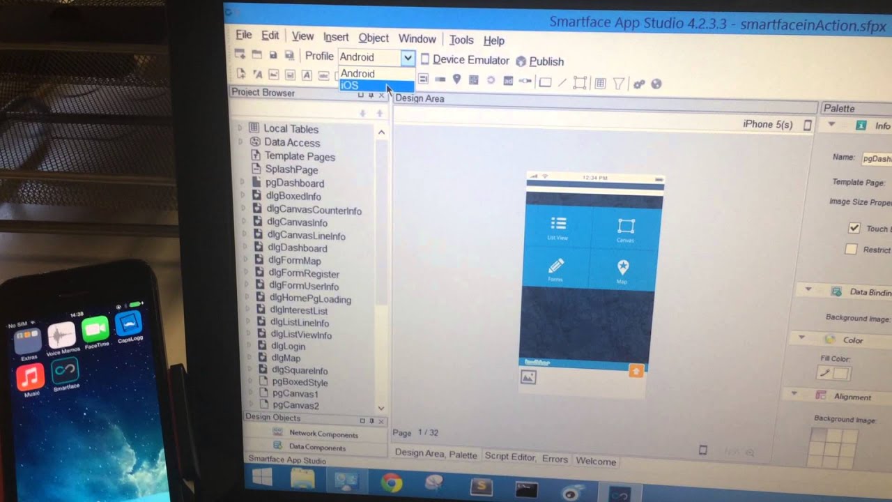 apple iphone emulator for windows 10