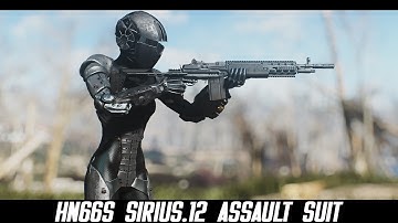 Fallout 4 Mods: HN66s SIRIUS.12 Assault Suit