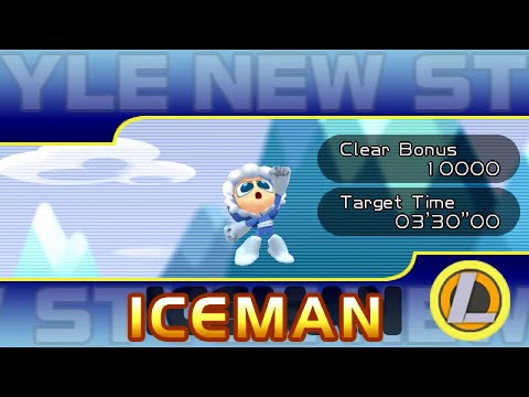 wallpapers Iceman Megaman Powered Up mega man powered up ice man