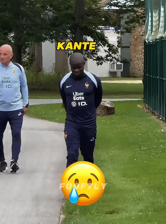 Kante is Left Alone😢 #football #kante #pogba