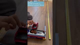 Experiment: Does the height of a ramp affects the distance a toy car travels