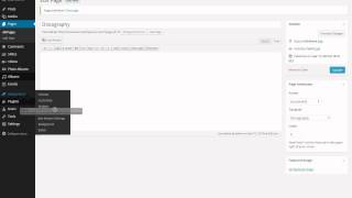 JamSession Music Band Wordpress Theme - Create Custom Pages