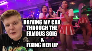 Driving My Car Through Famous Soi 6 & Fixing My Car in Thailand Pattaya