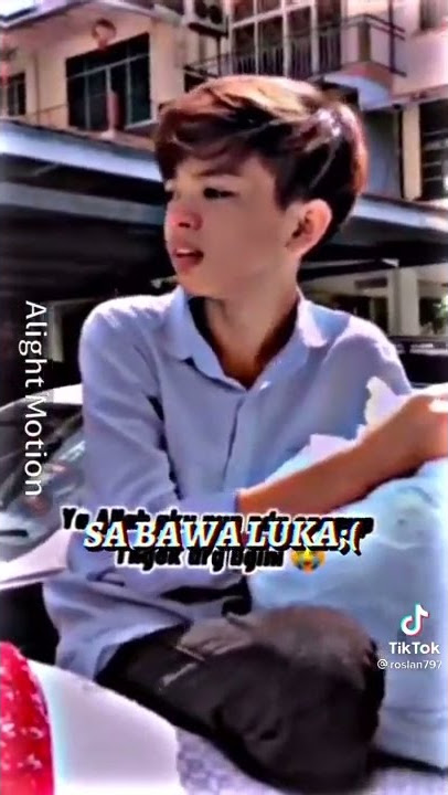 ko kira sa ni kuat tahan ni luka tapi satra bisa😭