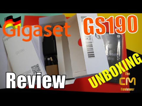 Gigaset GS190 Unboxing: Ein weiteres Smartphone aus Bocholt