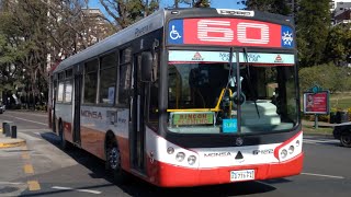 Línea 60 interno 👑6422👑 Todo Bus Pompeya III MT17 con aire acondicionado