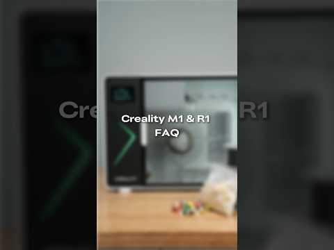 Creality M1 & R1 FAQ Part 1 ♻️ Everything You Need to Know #crealitym1r1  #filamentmaker