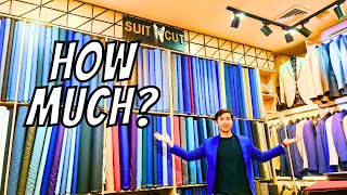 COST OF MEN'S TAILORED SUITS IN BANGKOK?