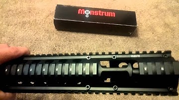 Ar-15 Extended Quad Rail Handguard.