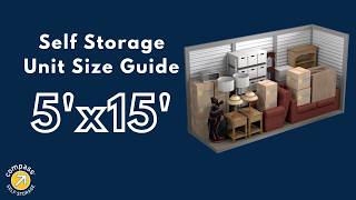 Self Storage Unit Size Guide: 5'x15'