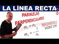 La línea recta 6 | Recta paralelas y perpendiculares