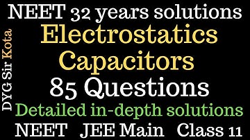 NEET Electrostatics Capacitors PYQs | NEET 2023