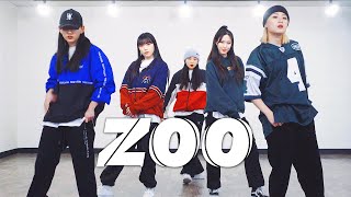 TAEYONG, JENO, HENDERY, YANGYANG, GISELLE - 'ZOO' / Kpop Dance Cover / Mirror Mode (1:07~)