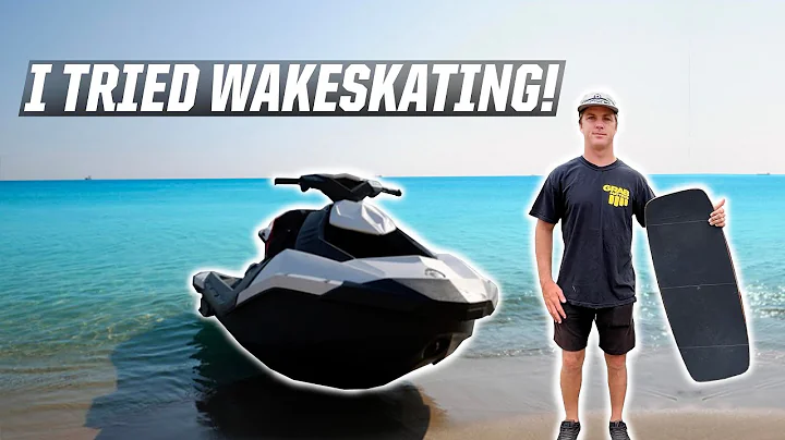 Experiência emocionante de Wake Skating no Lago Austin!