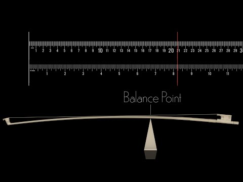 How to Measure the Balance Point of a Bow