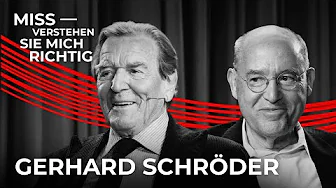 Gregor Gysi im Gespräch mit Gerhard Schröder