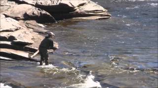 Big Salmon Dry Flyfishing - Up North 2010 Norway
