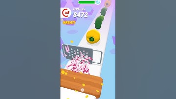 perfect slice game catting level 95 #ytshort feed #ytshort video #gaming videos #video  viral