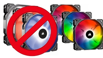 RGB Corsair Fan Problems - Old vs. New