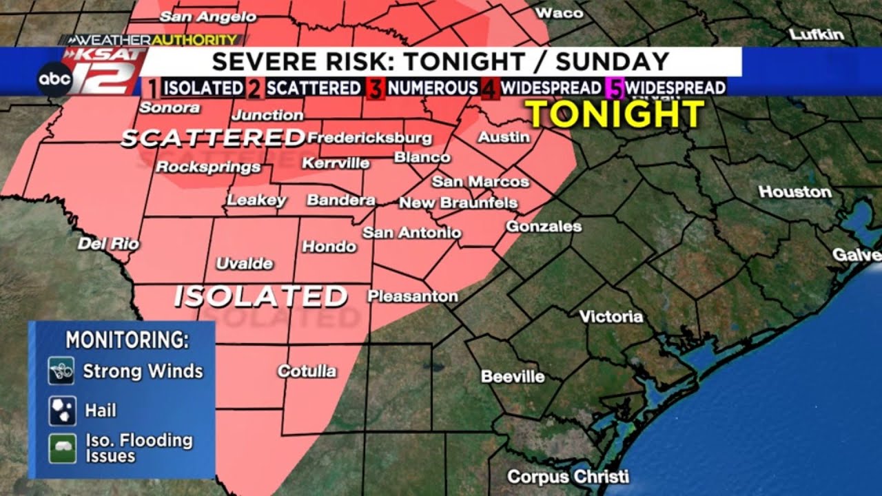Storm chances increase Saturday night with additional rain expected ...