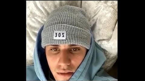 Justin Bieber Instagram Live Stream 10.05.2020