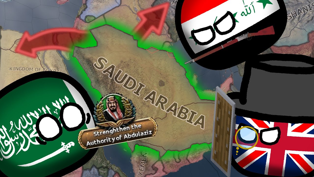 Can Saudi Arabia save the Middle East?? New Ways Hoi4 YouTube