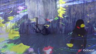 Gooest Produced Interactive Projection Installation -- Flower Sea -- Part 3