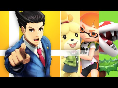 Phoenix Wright's Investigation (Isabelle, Inkling, Piranha) | Super Smash Bros. Ultimate [FANMADE]