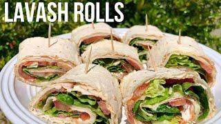 How To Make Lavash Rolls Lavash Roll Ups Costco Copycat Eats With Gasia
