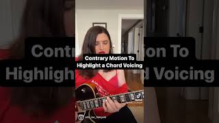 Contrary Motion to Highlight A Chord