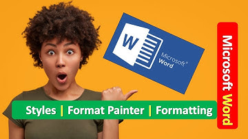 Microsoft Word Styles Format Painter Remove Formatting | Learn MS Word | MS Word