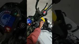 start kawasaki z400 2022 without key...