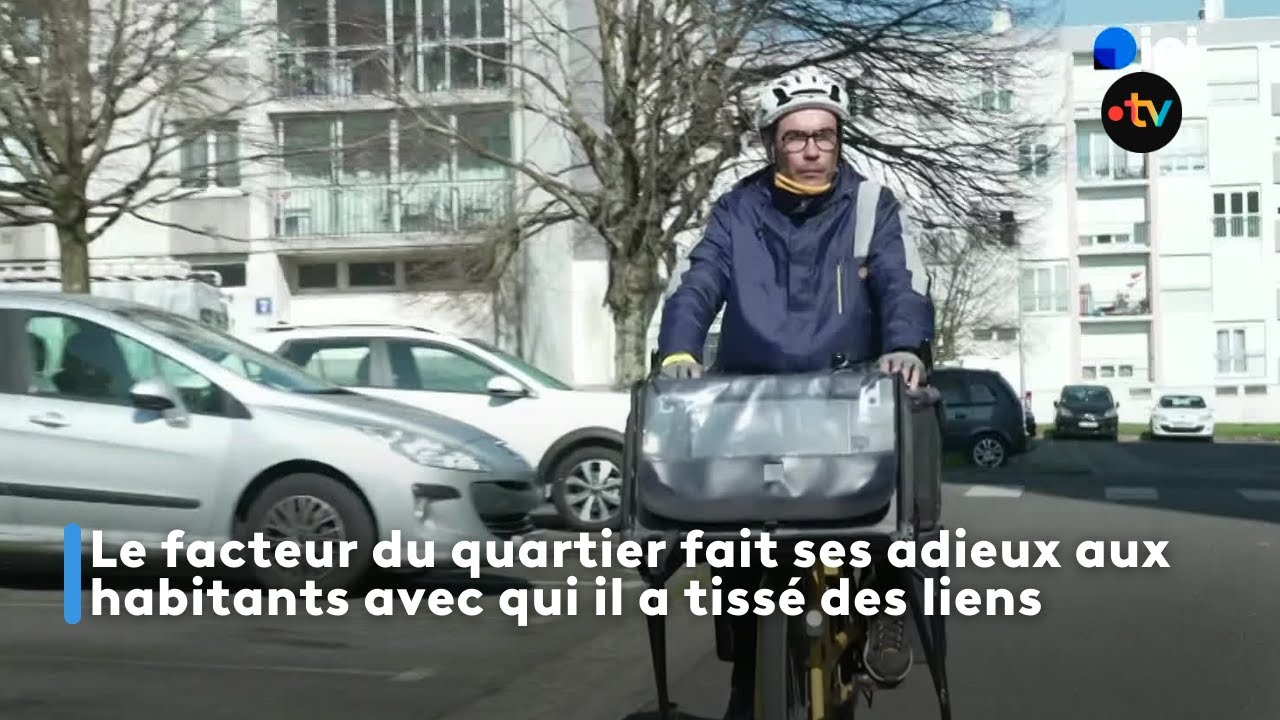 Le facteur du quartier fait ses adieux