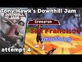 Tony Hawk's Downhill Jam (Wii) | San Francisco | 1:35.43