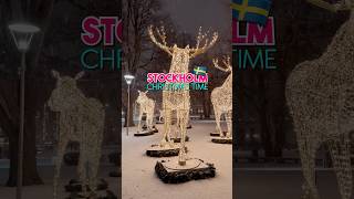 Christmas time in Stockholm, Sweden