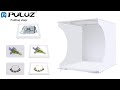 Puluz 30cm folding ring light board photo lighting studio shooting tent box kit box
