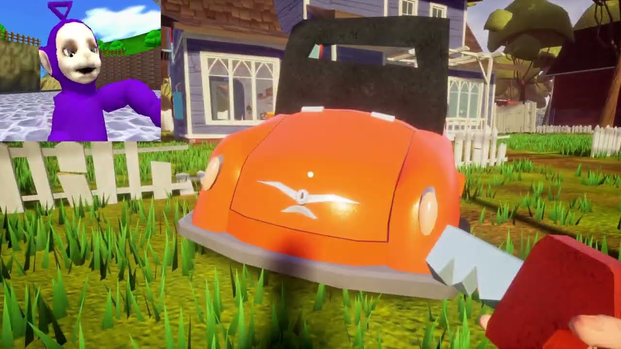 ESCAPE FROM FREDBEAR FOXY BEAR5! | Tinky Winky Plays: Hello Neighbor Mods (compilation)