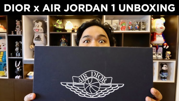 The $10,000 DIOR Air Jordan 1 Unboxing & REVIEW 