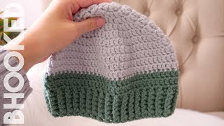 Basic Men's Crochet Hat Tutorial