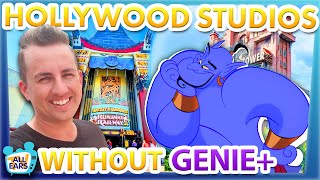 Disney World NO PAY Ride Challenge -- Hollywood Studios WITHOUT Genie Plus