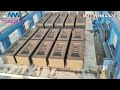10 PCS AUTOMATIC PLANT AND STACKER SYSTEM #flyashbrickmachine #brickwork #manufacturing #brick