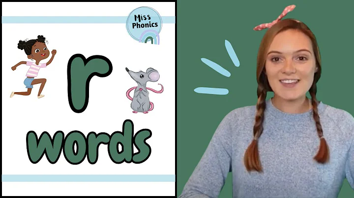 Learn to Blend 'r' Words with Miss Phonics | Phonics Blending Practice for Kids | British Teacher