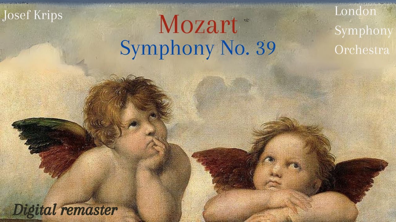 W.A. Mozart - Symphony No. 39 - Josef Krips/London Symphony Orchestra (1952) - HD Digital Remaster