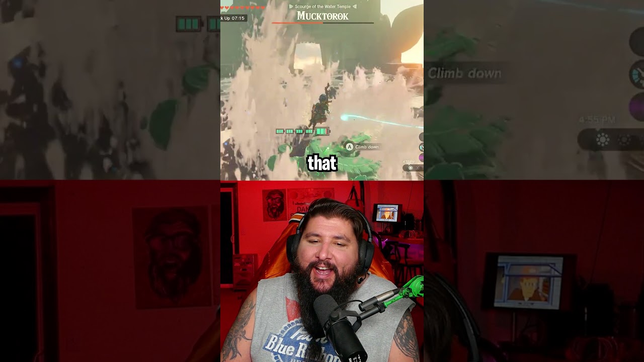 Как победить босса Храма Воды в TOtK