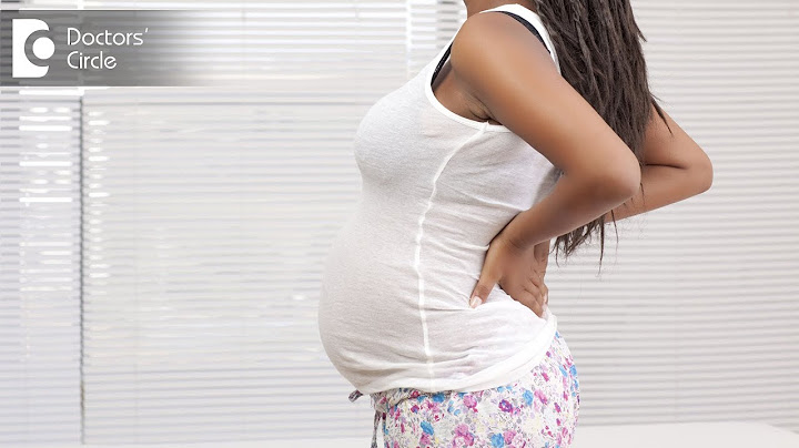 Back pain and lower abdominal pain in early pregnancy