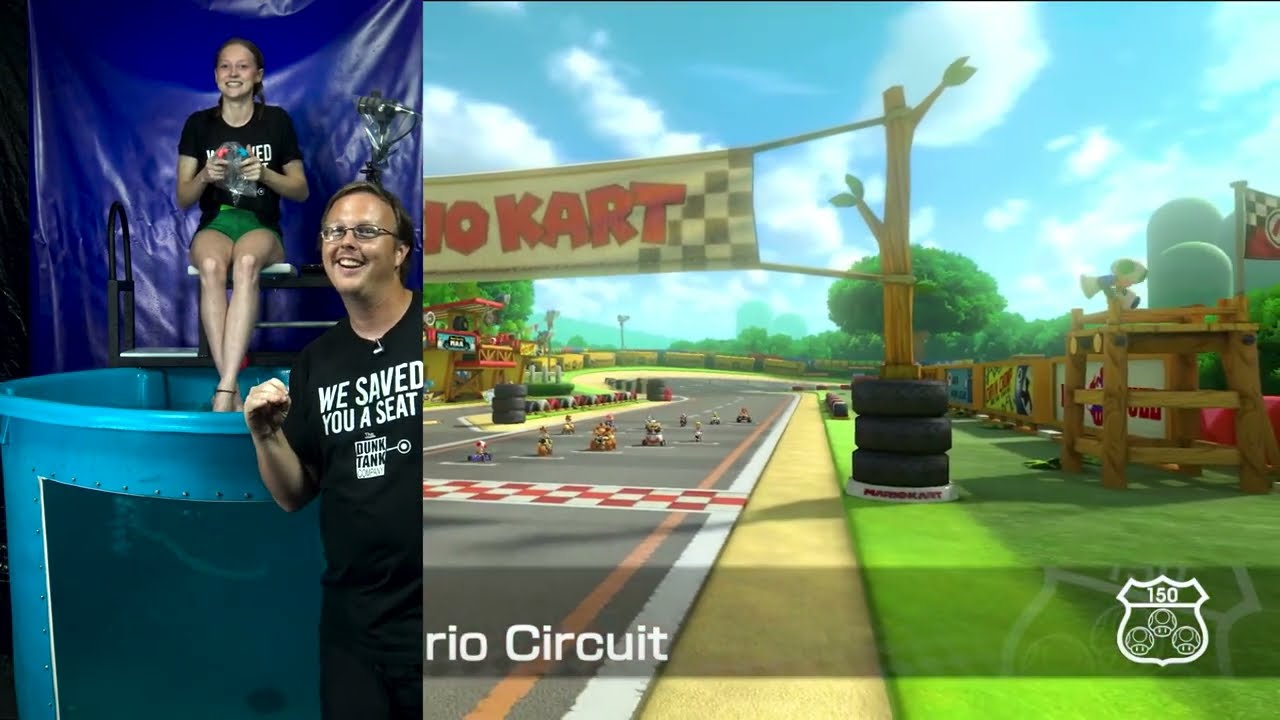 Payton Thought She Was Safe - The Dunk Tank Challenge