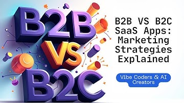 B2B vs B2C SaaS Marketing Strategies Explained for Vibe Coders and Ai Creators #learning #saas